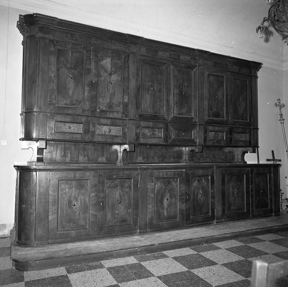 mobile da sacrestia - bottega emiliana (sec. XVIII)