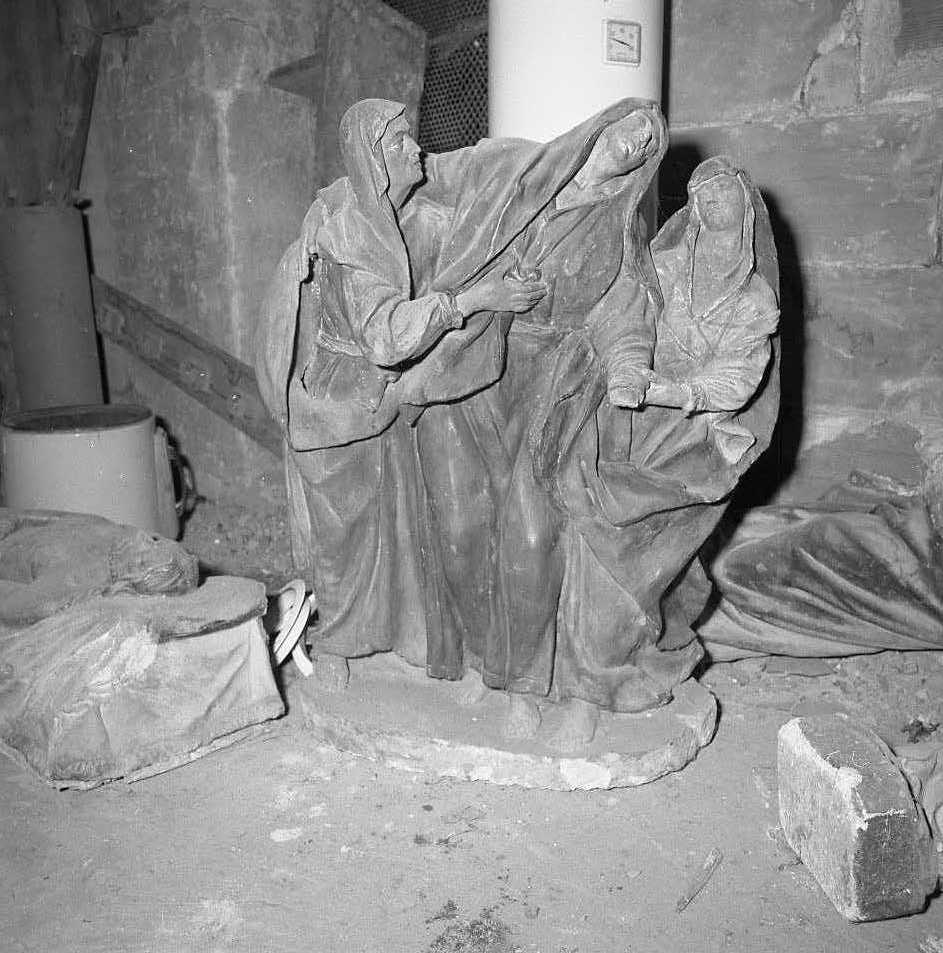 gruppo scultoreo - bottega emiliana (sec. XVIII)