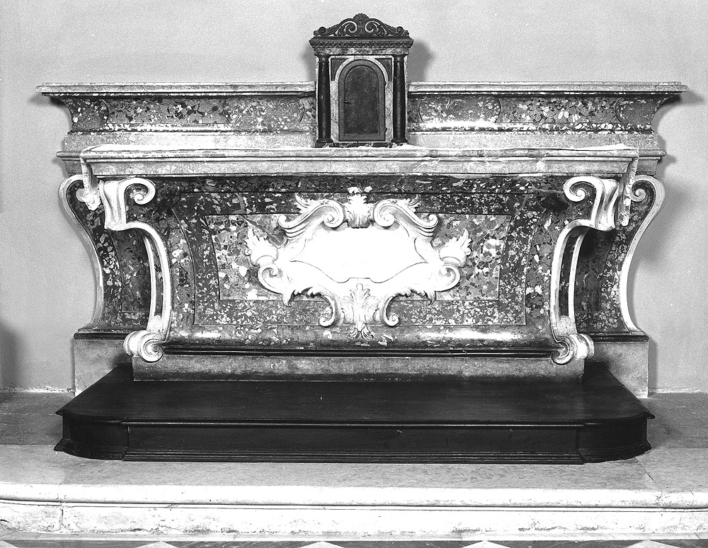 altare - produzione emiliana (seconda metà sec. XVIII)