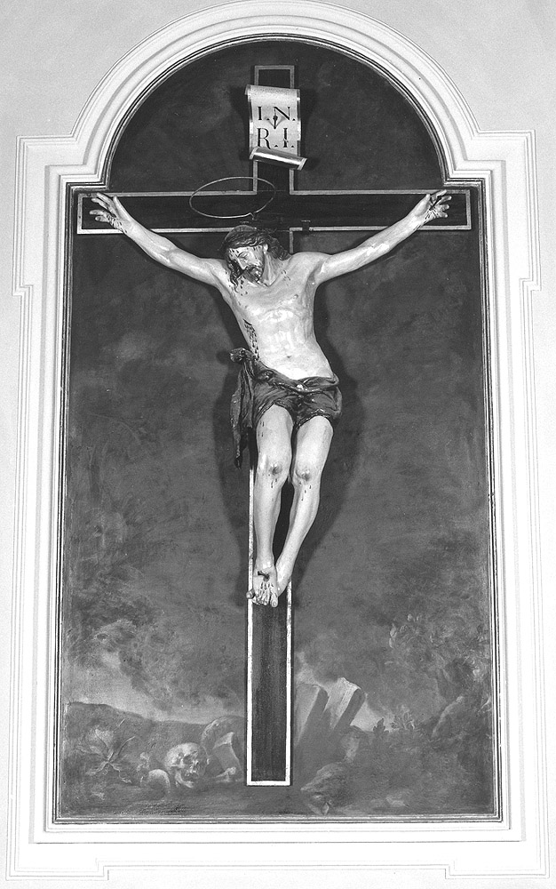Cristo crocifisso (scultura) - ambito emiliano (seconda metà sec. XVIII)