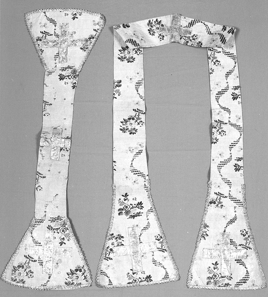 paramento liturgico, insieme - manifattura emiliana (sec. XVIII)