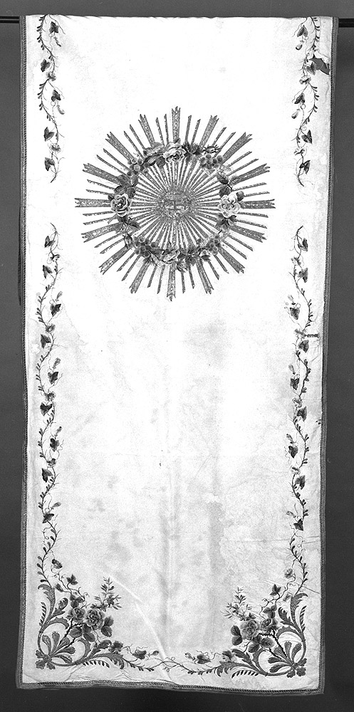 velo omerale - manifattura emiliana (fine/inizio secc. XIX/ XX)