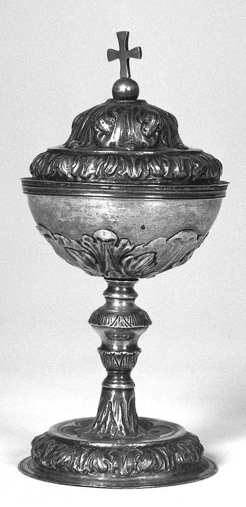 pisside da viatico - produzione emiliana (sec. XVIII)