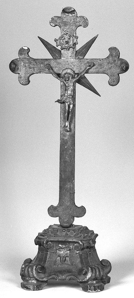 croce d'altare - produzione emiliana (prima metà sec. XVIII)