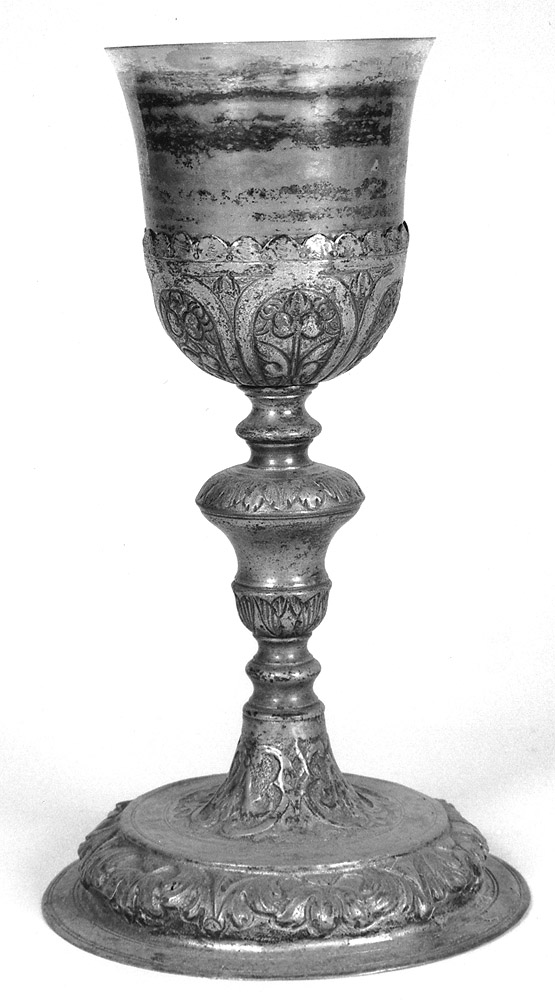 calice - produzione emiliana (prima metà sec. XVIII)