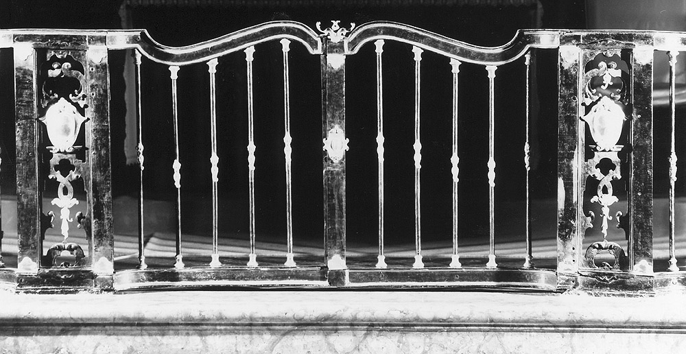 balaustrata - manifattura emiliana (seconda metà sec. XVIII)