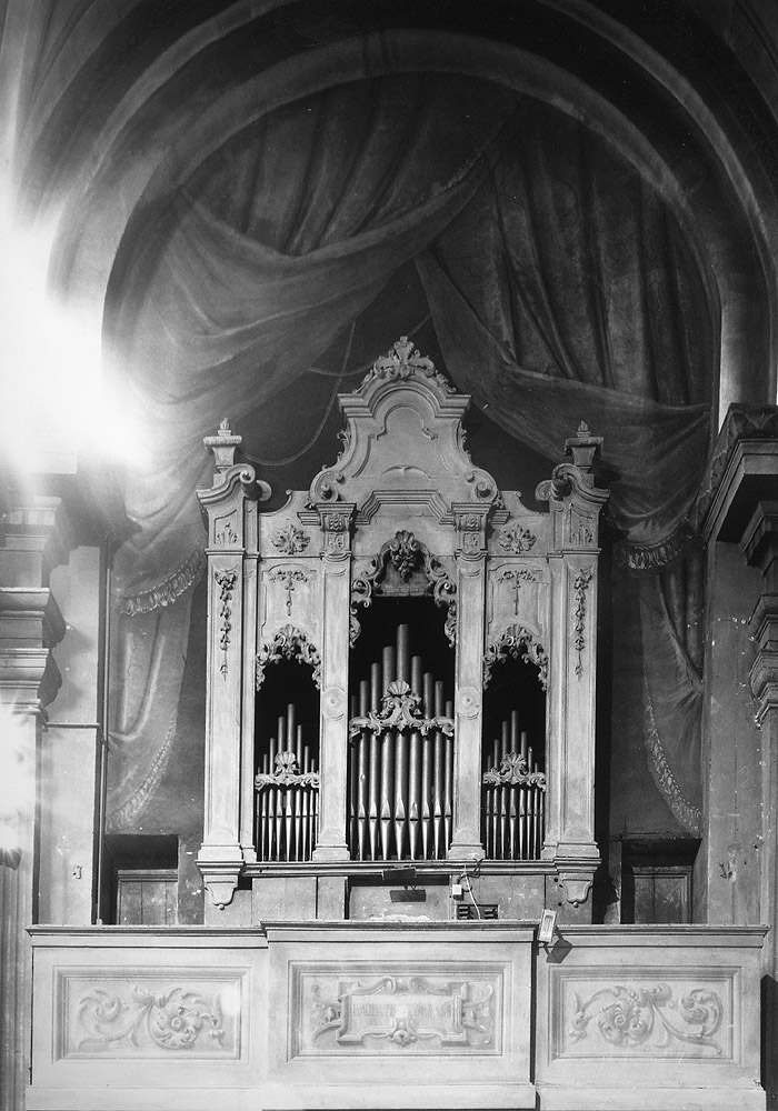 cassa d'organo - manifattura emiliana (sec. XVIII)