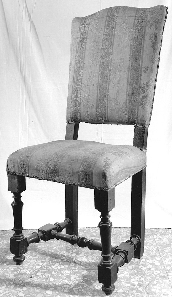 poltrona, serie - manifattura emiliana (sec. XVIII)