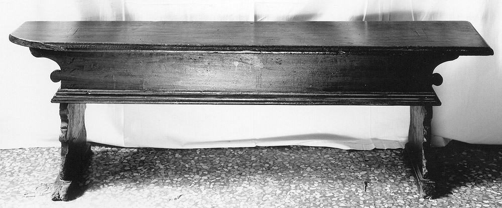 panca - manifattura emiliana (sec. XIX)