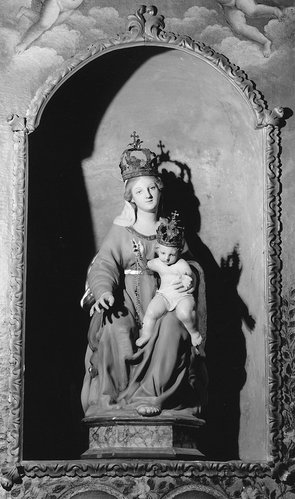 Madonna del Rosario (statua) - ambito emiliano (seconda metà sec. XVIII)