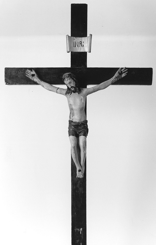 crocifisso - manifattura emiliana (sec. XIX)