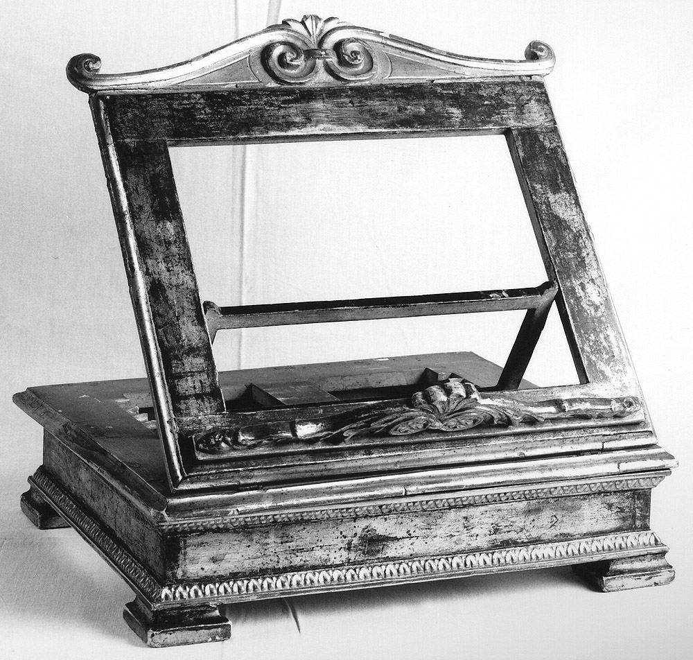 leggio d'altare - manifattura emiliana (sec. XIX)