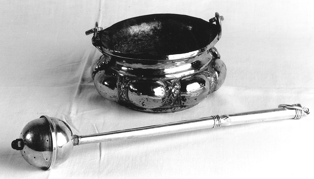 servizio per aspersione - manifattura emiliana (sec. XVIII)