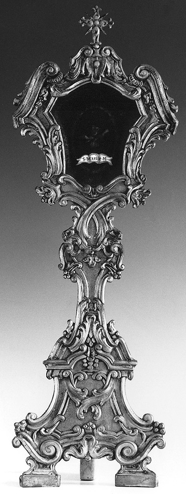 reliquiario, serie - manifattura emiliana (sec. XVIII)