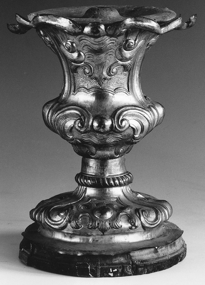 vaso d'altare, serie - manifattura emiliana (sec. XVIII)