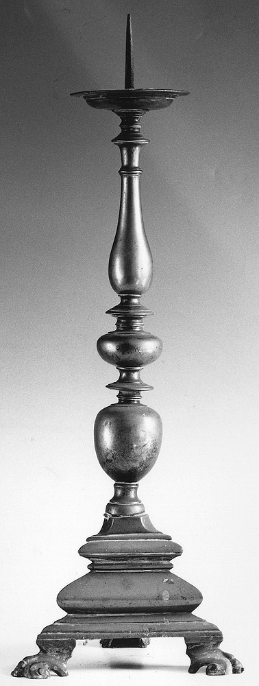 candeliere, serie - manifattura emiliana (sec. XVIII)