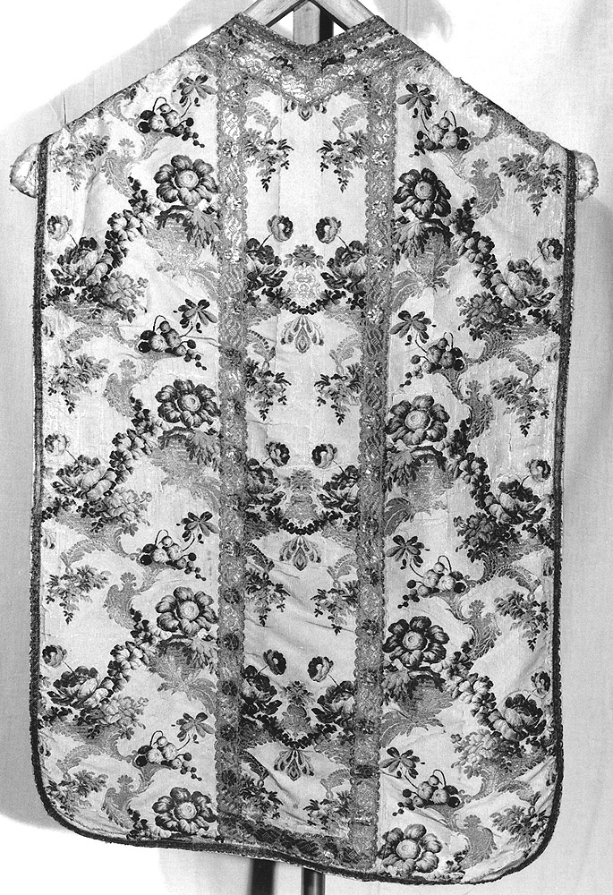 paramento liturgico, insieme - manifattura emiliana (seconda metà sec. XVIII)