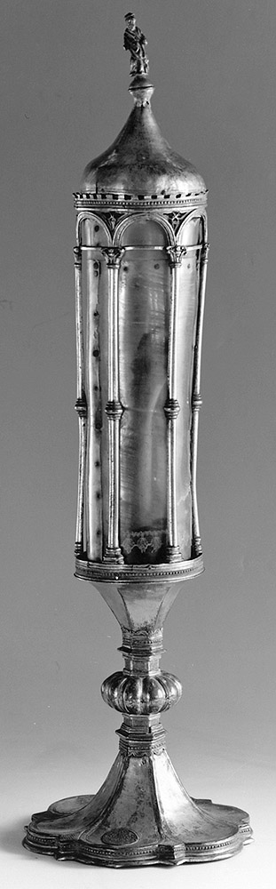 reliquiario architettonico - manifattura emiliana (sec. XVI)