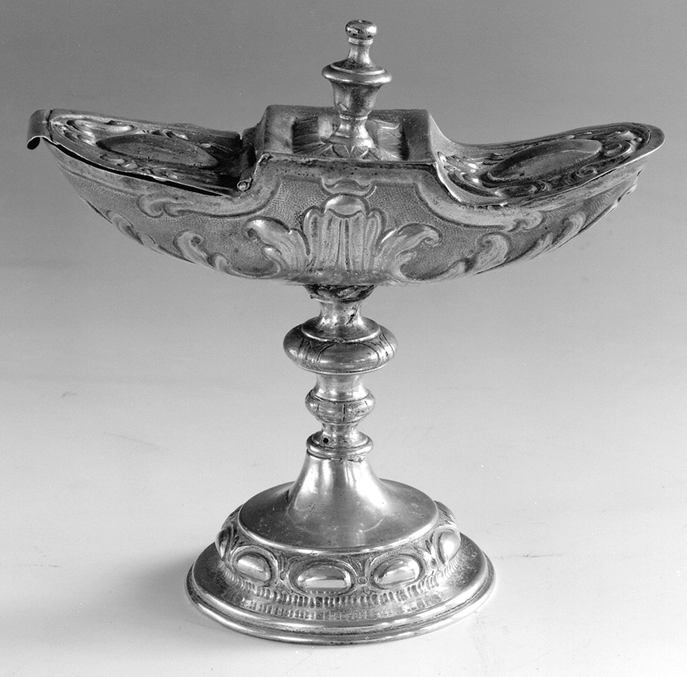 navicella portaincenso - manifattura emiliana (sec. XVIII)