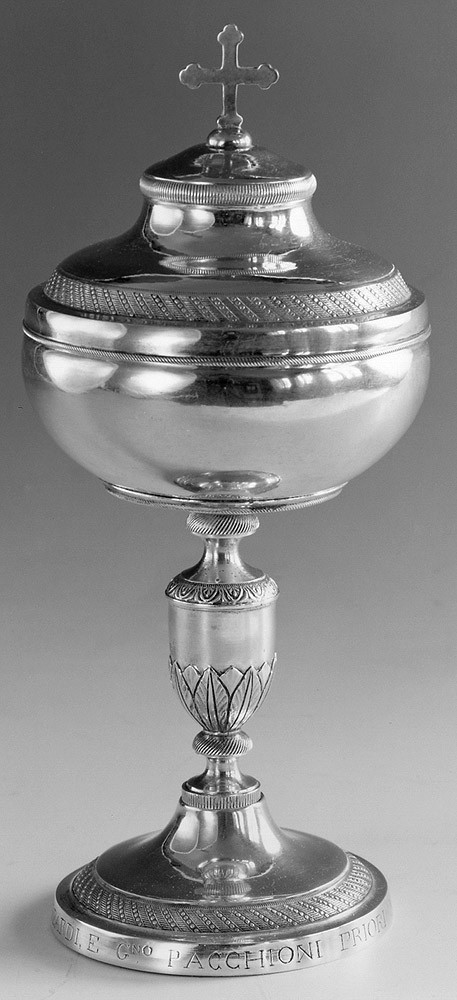 pisside - manifattura modenese (sec. XIX)