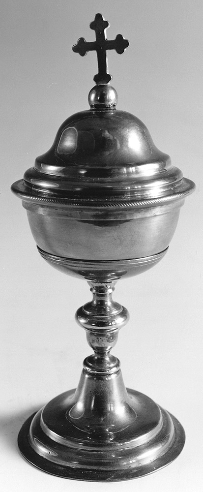 pisside da viatico - manifattura emiliana (secc. XVIII/ XIX)