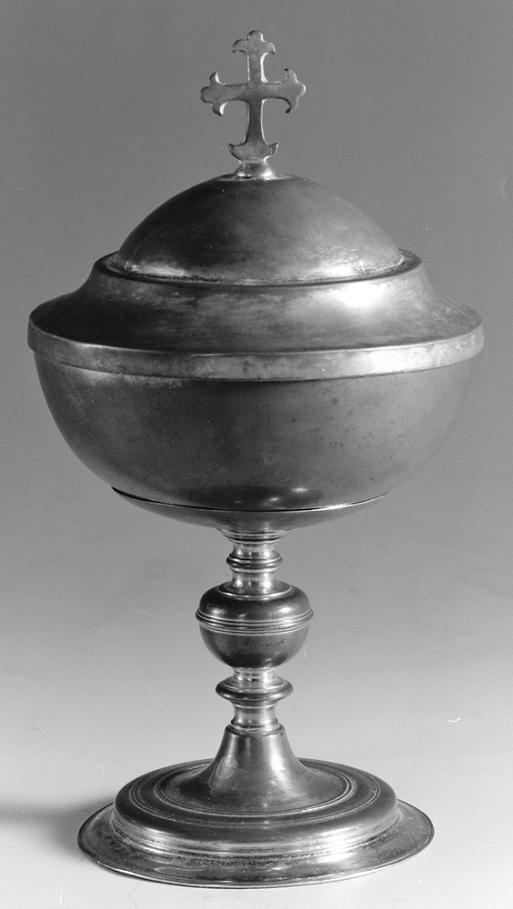 pisside - manifattura emiliana (sec. XIX)