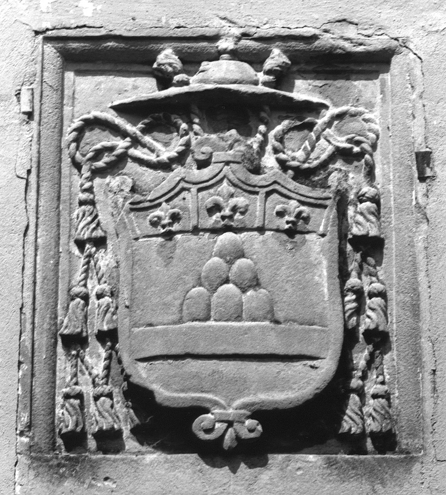 stemma del cardinale Gabriele Paleotti (rilievo) - bottega emiliana (sec. XVI)