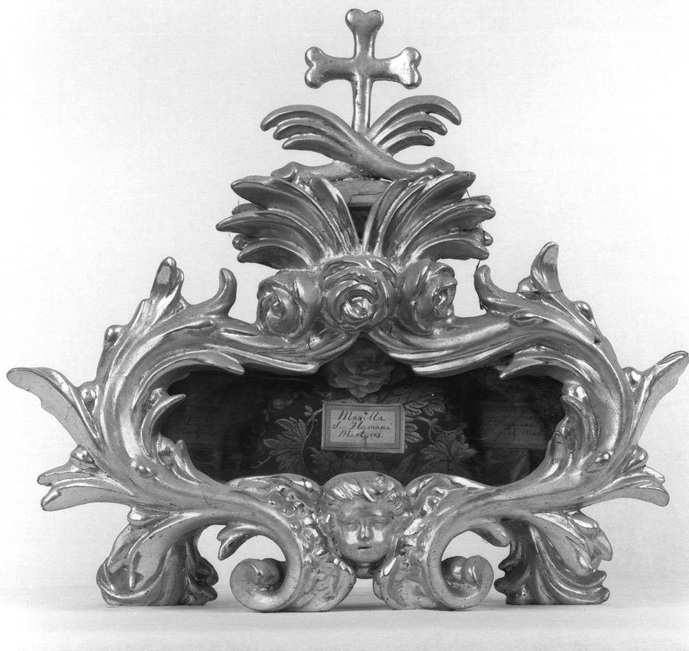 reliquiario - bottega emiliana (metà sec. XIX)