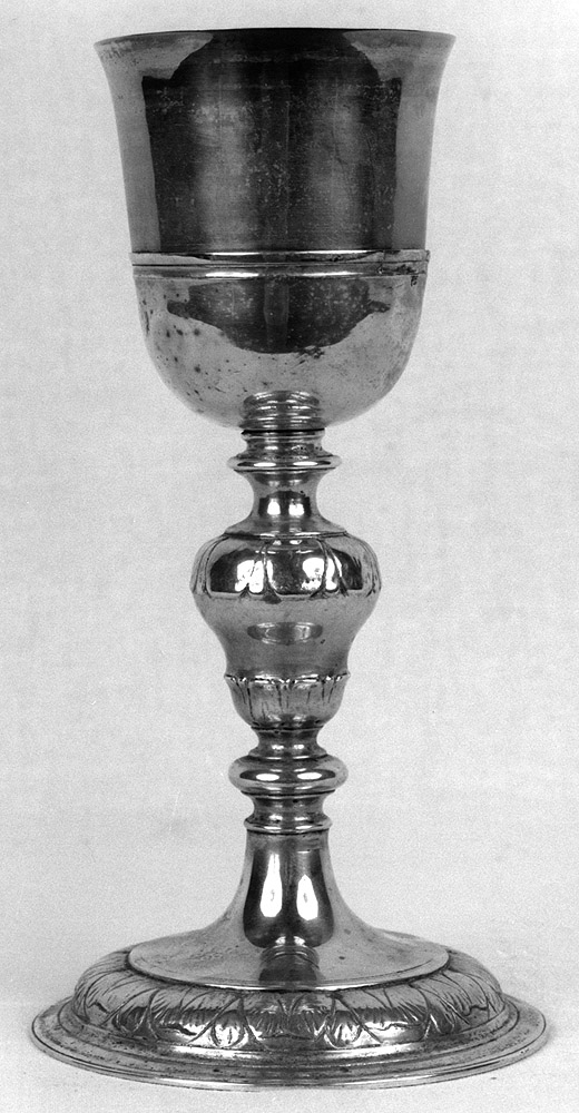 calice - bottega emiliana (sec. XVII)