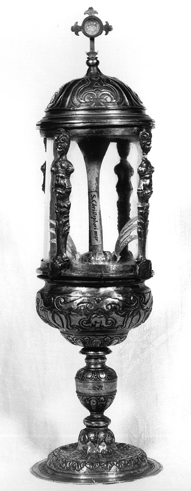 reliquiario architettonico - bottega emiliana (prima metà sec. XVI)