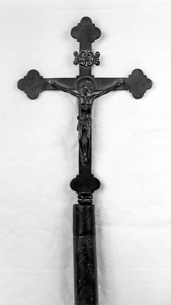 croce processionale - bottega emiliana (sec. XVII)