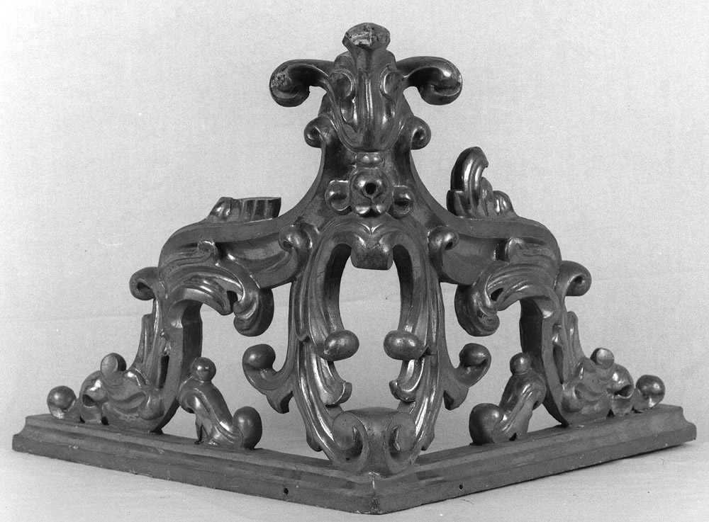 baldacchino processionale - bottega emiliana (seconda metà sec. XVIII)