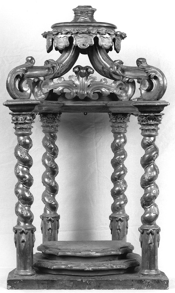 espositorio eucaristico - bottega emiliana (prima metà sec. XVIII)