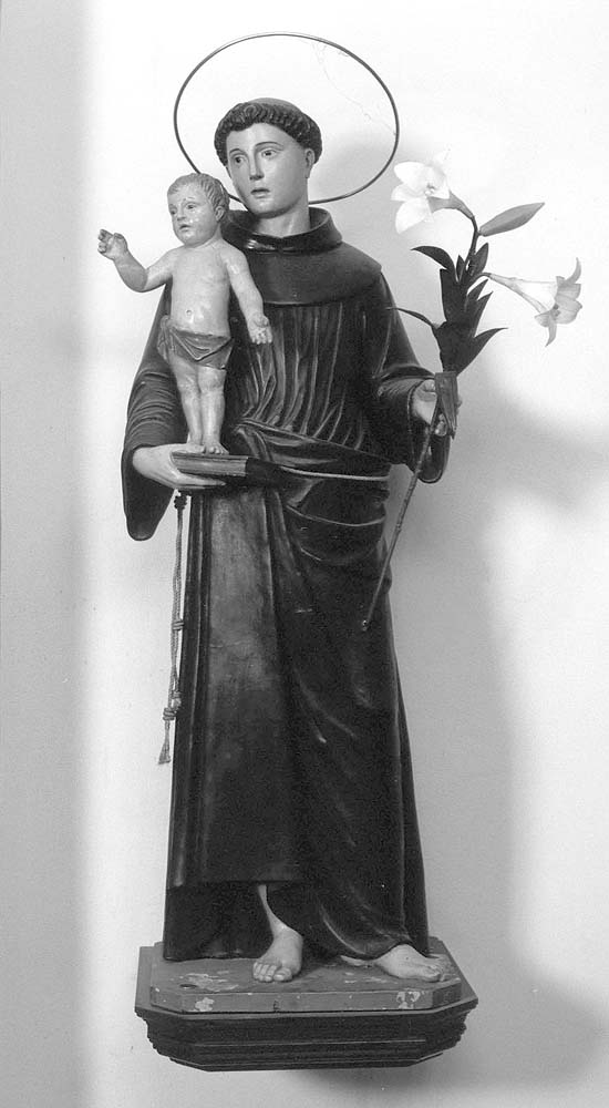 Sant'Antonio da Padova (statua) di Filicori Giovanni (sec. XIX)