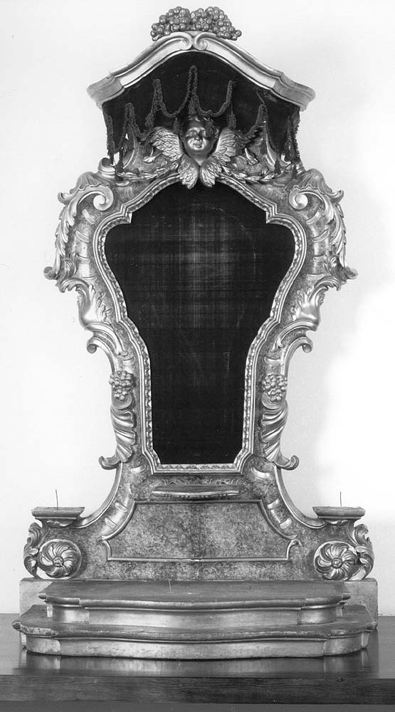 trono per esposizione eucaristica - manifattura emiliana (secc. XVIII/ XIX)