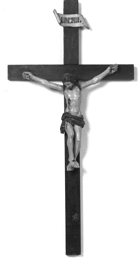 crocifisso - manifattura emiliana (secc. XVIII/ XIX)