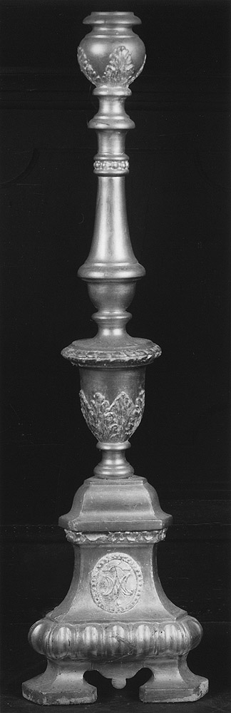 candeliere - bottega emiliana (ultimo quarto sec. XVIII)