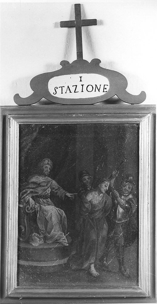 stazioni della via crucis (Via Crucis, ciclo) - ambito emiliano (seconda metà sec. XVII)