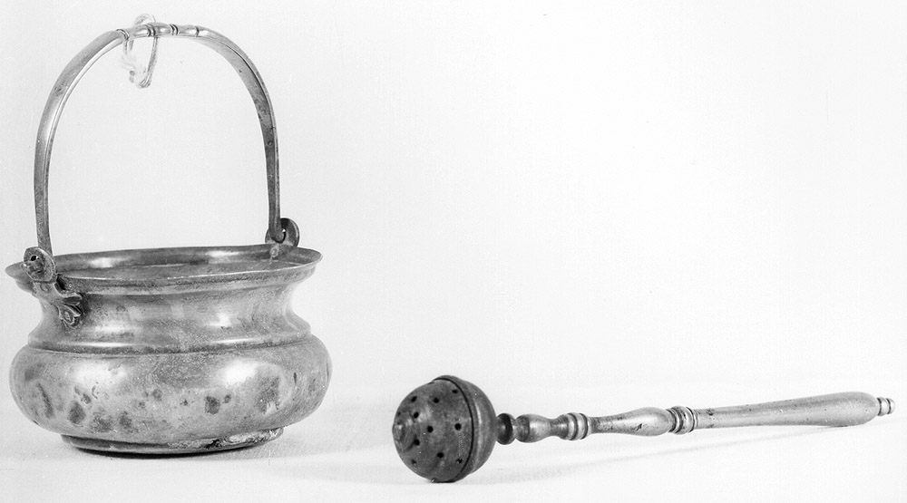 servizio per aspersione, insieme - bottega emiliana (sec. XIX)