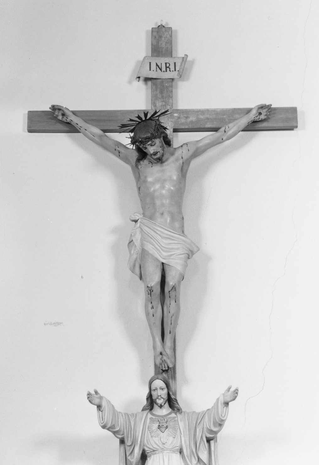 Cristo crocifisso (statua) - bottega emiliana (prima metà sec. XX)