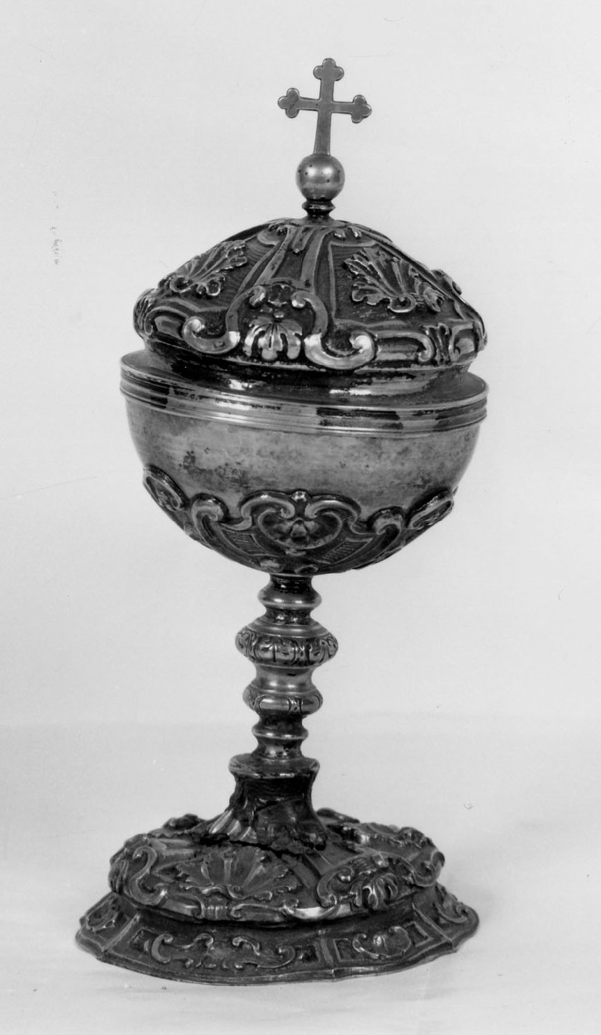 pisside - bottega emiliana (sec. XIX)