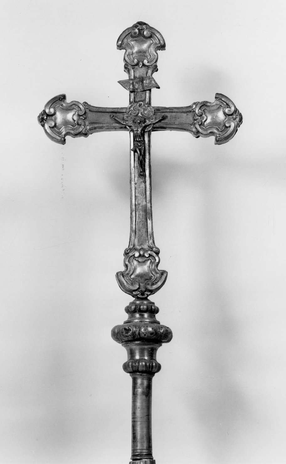 Cristo crocifisso (croce processionale) - bottega emiliana (sec. XIX)