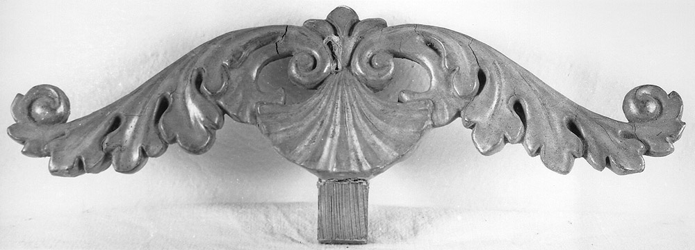 cimasa, elemento d'insieme - bottega emiliana (seconda metà sec. XIX)