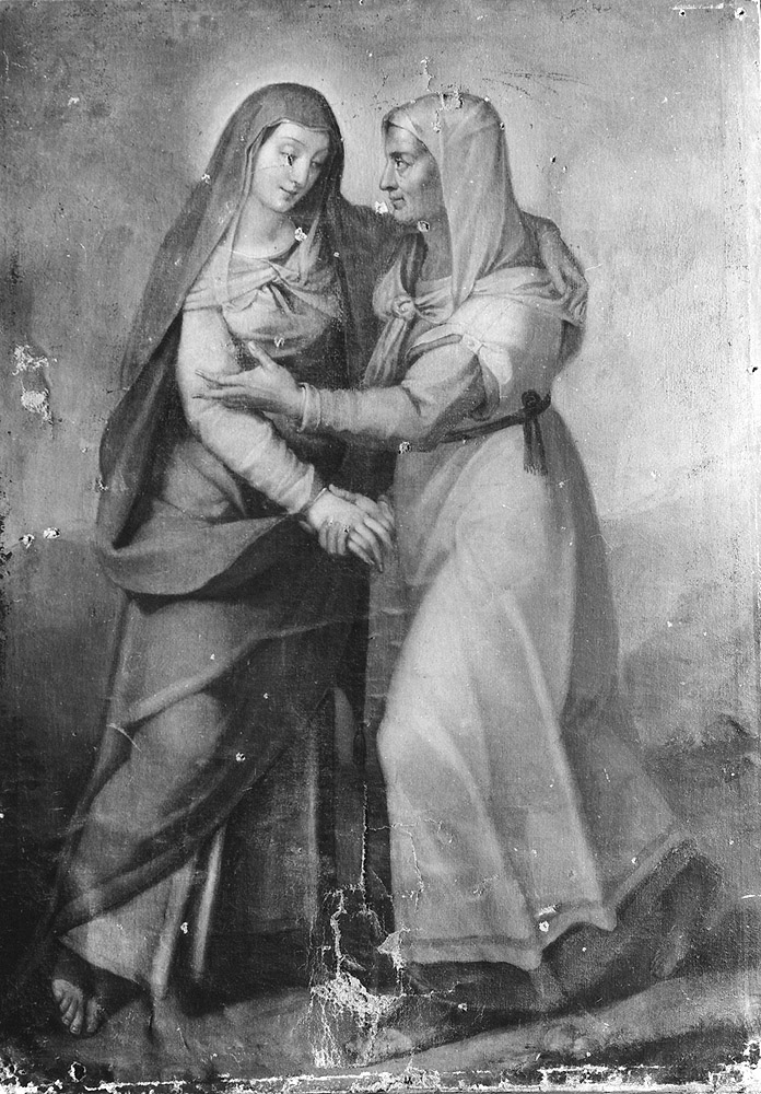 visitazione (dipinto) - ambito bolognese (prima metà sec. XIX)