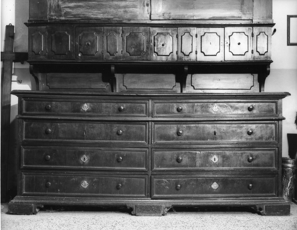 armadio da sacrestia - bottega bolognese (seconda metà sec. XVII)