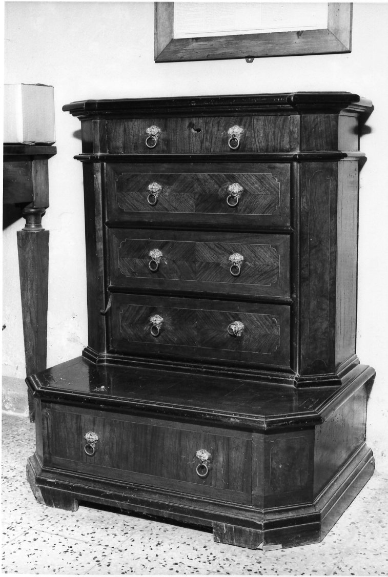 inginocchiatoio - bottega emiliana (sec. XVIII)