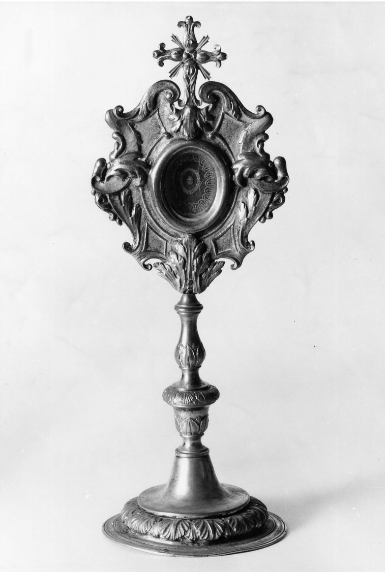 reliquiario - a ostensorio - bottega bolognese (sec. XVIII)