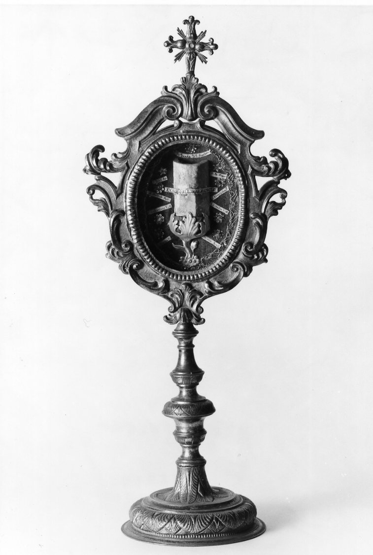 reliquiario - a ostensorio - bottega bolognese (sec. XVIII)