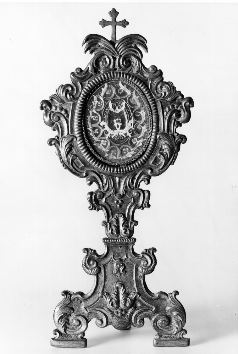 reliquiario - a ostensorio - bottega bolognese (sec. XVIII)