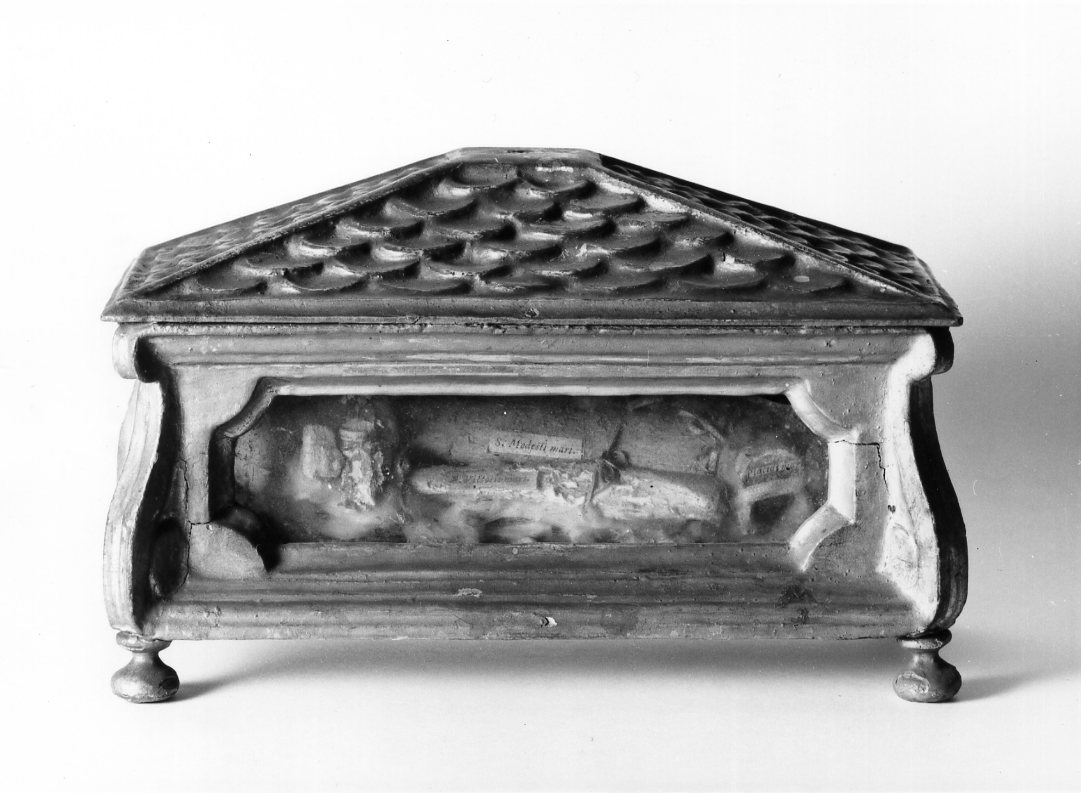 reliquiario - bottega bolognese (sec. XVII)